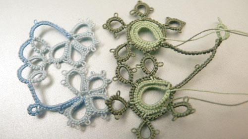 Blue and green options