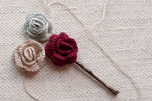 crochet roses