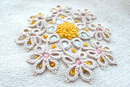 Embroider & tatting